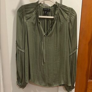 Rachel Zoe Sage Green Blouse